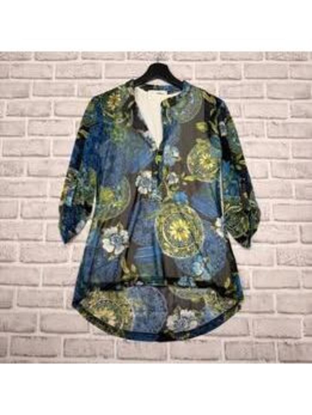 Joseph Ribkoff Sheer Layered Shirt Style # 143708 Women's 4